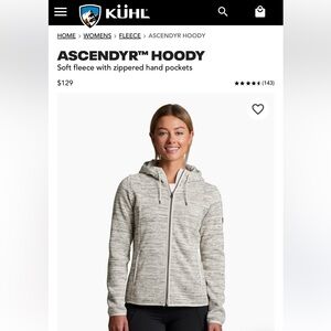 Kuhl ASCENDYR™ HOODY - size S